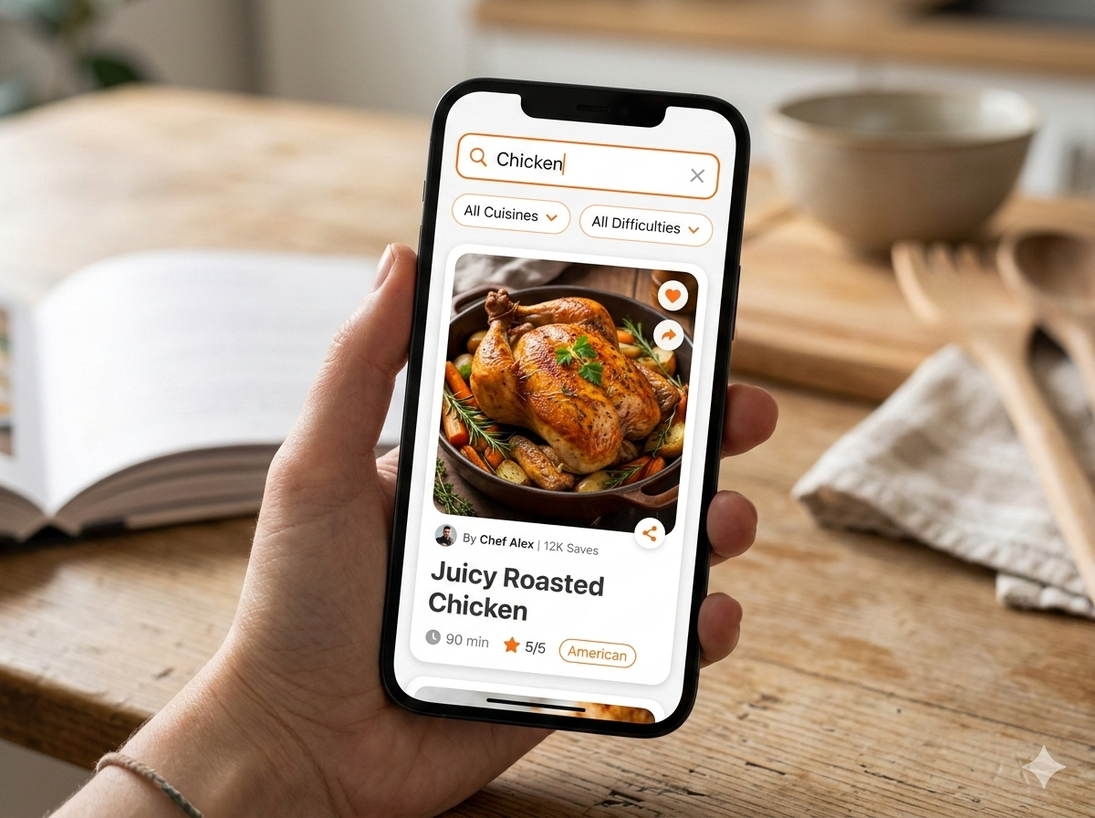 Cooking step-by-step with ChefNotes